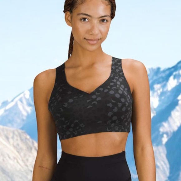 lululemon athletica Other - Lululemon Enlite Bra Weave High Support in Primal Dot Black Multi Sz 38DD